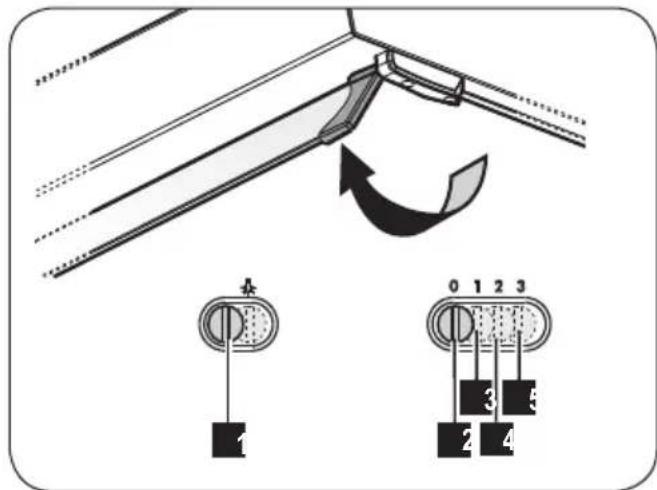 FAURE FHT6136W - Filtre à charbon actif NON lavable - 2
