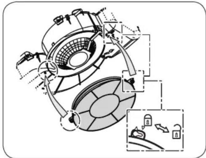 FAURE FHT6136W - Filtre à charbon actif NON lavable - 1