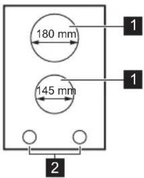 FAURE FHH3920BOK - DESCRIPTION DE LA TABLE DE CUISSON - 1