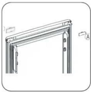 FAURE FRB24100XA - Réversibilité de la porte - 11