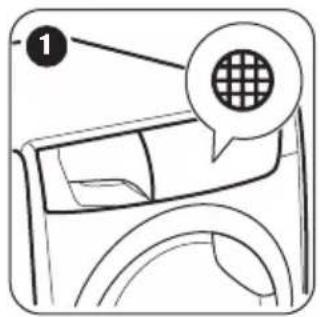 FAURE FDP7206PZ - NETTOYAGE DU FILTRE - 1