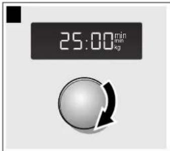 SIEMENS HF15G564W - Example: 360 watts, 25 minutes - 2