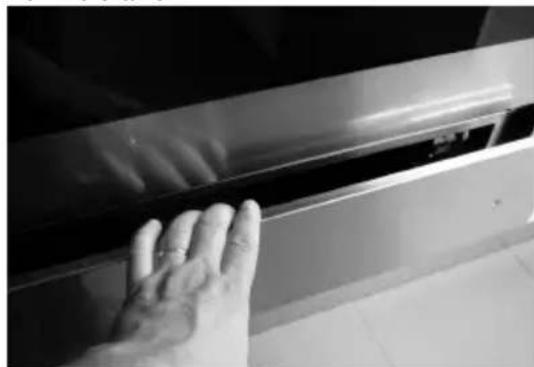 Fulgor Milano LD 15 BK - OPENING OF THE DRAWER - 3