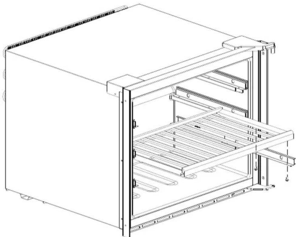 Fulgor Milano FWC 4522 TC WH - INSTALLATION DES ACCESSOIRES AVANT LE FONCTIONNEMENT - 7
