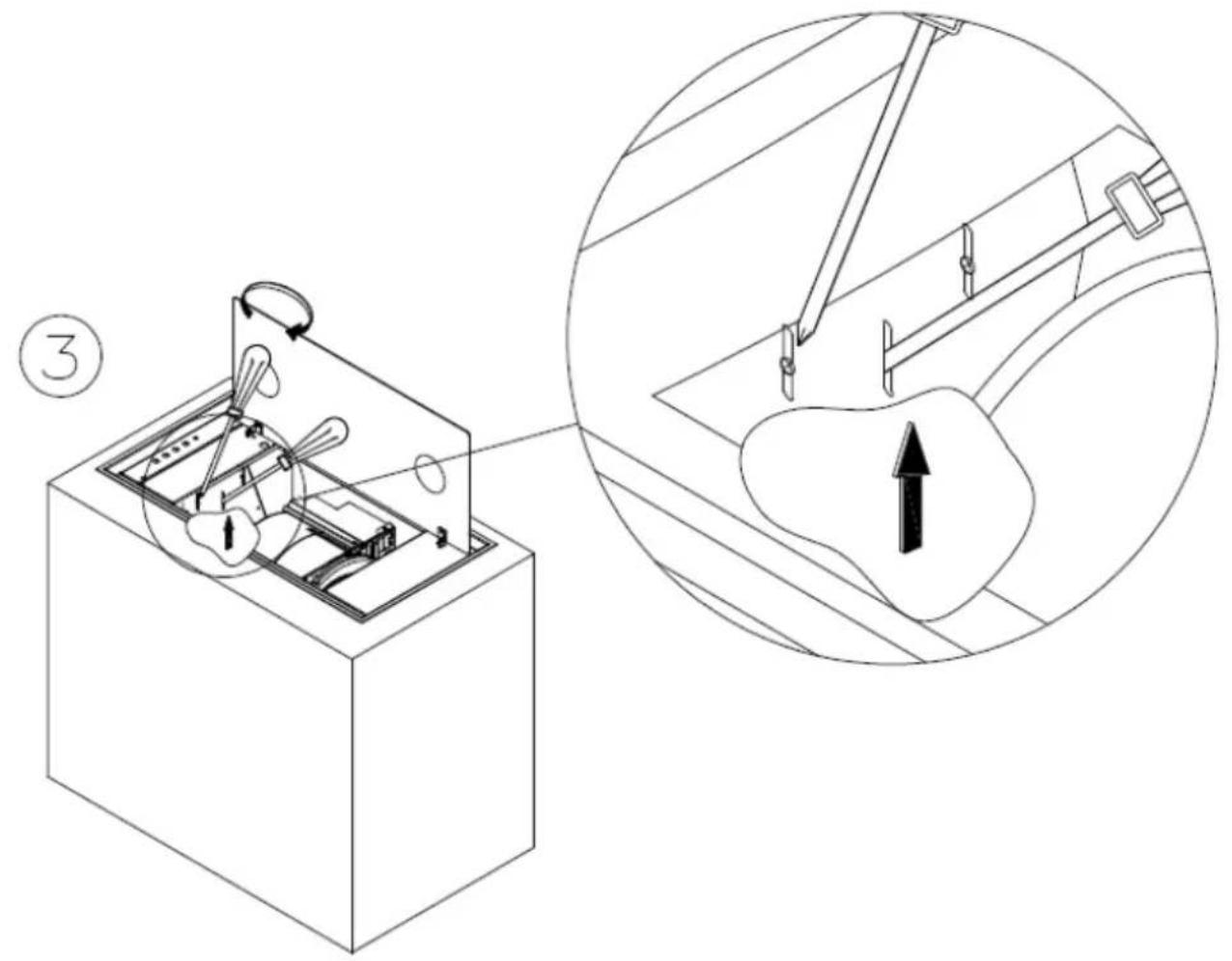 Fulgor Milano FQHI 900 X - INSTRUCTIONS POUR L'UTILISATION, L'ENTRETIEN ET L'INSTALLATION DE LA HOTTE. - 4
