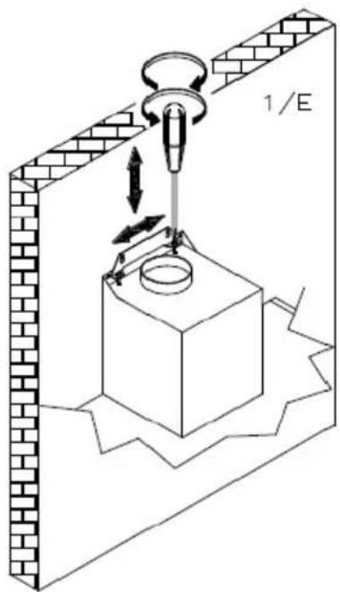 Fulgor Milano FQH 900 X - INSTRUCTIONS POUR L'UTILISATION, L'ENTRETIEN ET L'INSTALLATION DE LA HOTTE. - 44