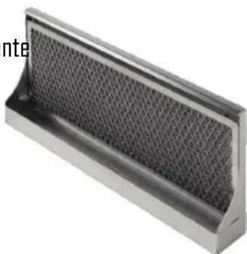 Fulgor Milano FPH 10014 TC BK - Limpieza de los filtros metálicos - 1