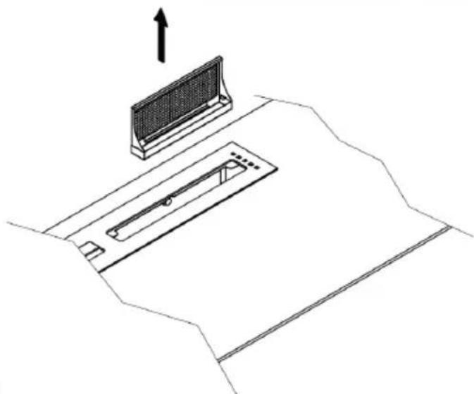 Fulgor Milano FPH 10014 TC BK - Limpieza de los filtros metálicos - 3