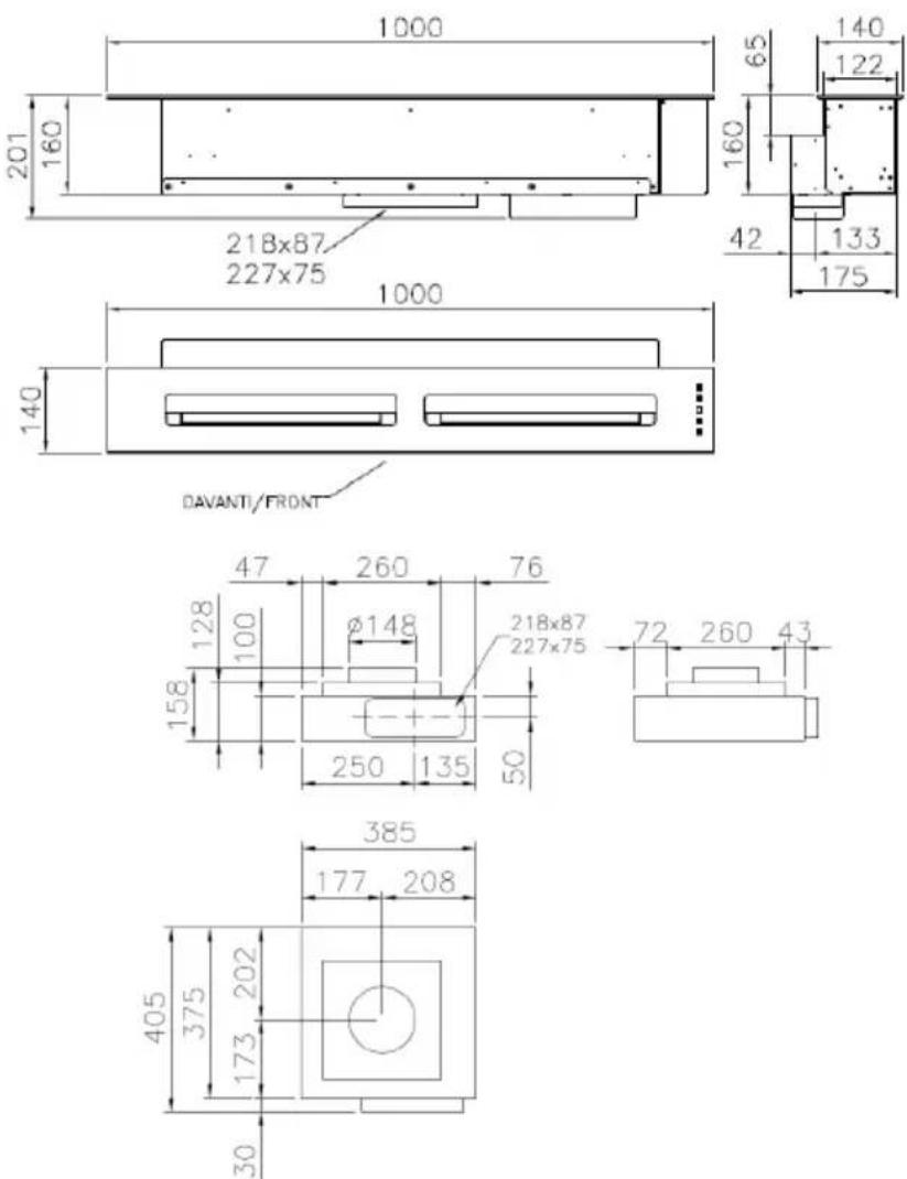 Fulgor Milano FPH 10014 TC BK - INSTRUCTIONS DE MONTAGE - 3