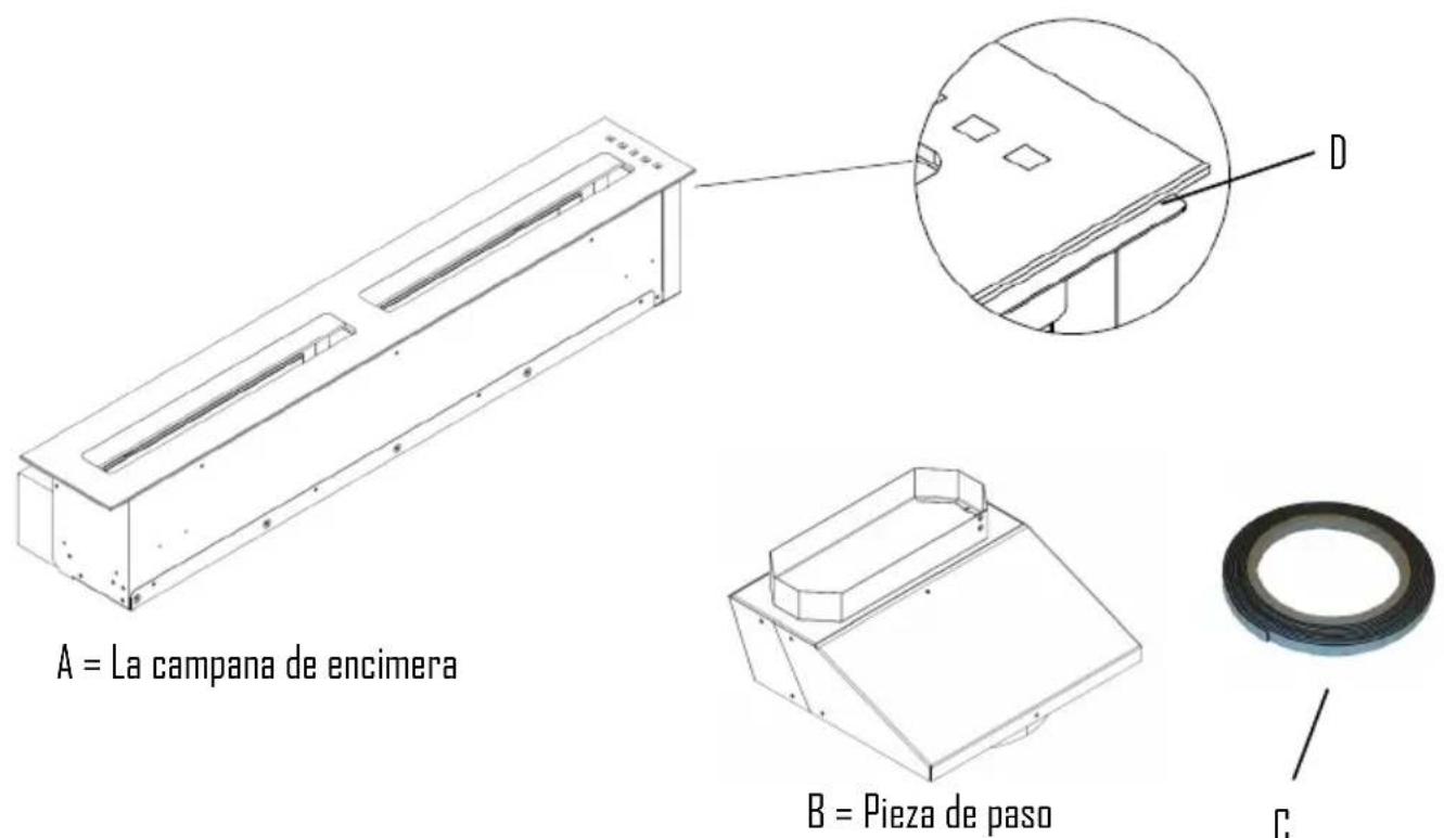 Fulgor Milano FPH 10014 TC BK - INSTRUCCIONES DE MONTAJE - 6