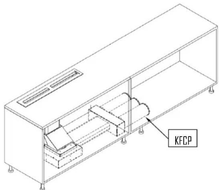 Fulgor Milano FPH 10014 TC BK - Filtros carvão DPCIONAL (KFCP, KFCPC e KFCPZ) - 3