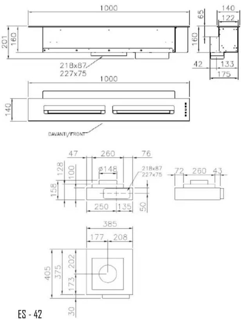 Fulgor Milano FPH 10014 TC BK - INSTRUCCIONES DE MONTAJE - 3