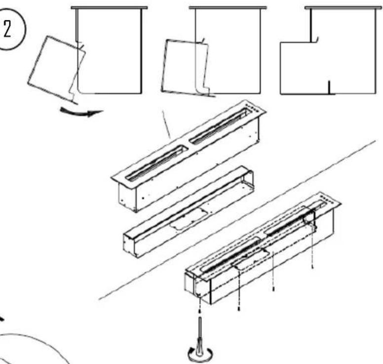 Fulgor Milano FPH 10014 TC BK - INSTRUCCIONES DE MONTAJE - 15