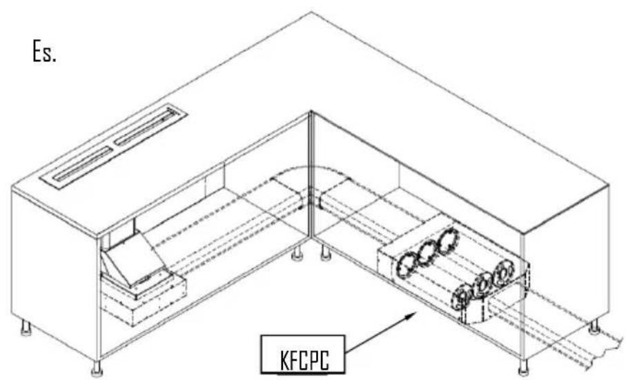 Fulgor Milano FPH 10014 TC BK - Filtri carbone OPTIONAL (KFCP, KFCPC e KFCPZ) - 2