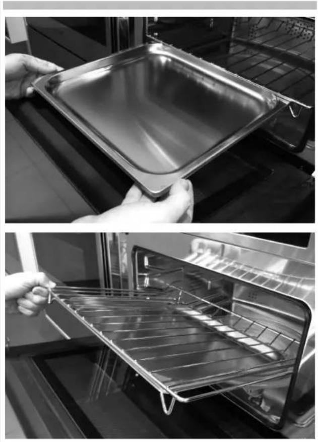Fulgor Milano FCMO 4507 TM BK - Assembling and disassembling the flat grill - 2