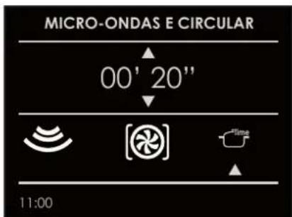 Fulgor Milano FCMO 4507 TM BK - Funcao microondas ^+ anel - 1