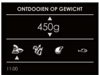 Fulgor Milano FCMO 4507 TM BK - Gewicht Ontdooien Functie - 1