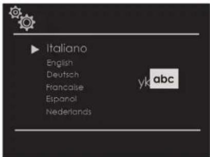 Fulgor Milano FCMO 4507 TM BK - Sprache - 1