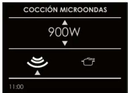 Fulgor Milano FCMO 4507 TM BK - Función microondas - 2