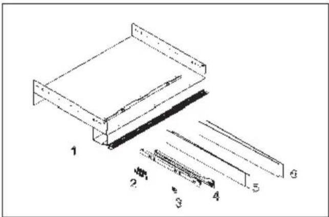 Fulgor Milano FCM 4509 TC WH - Componentes para la instalacion de laquina - 1