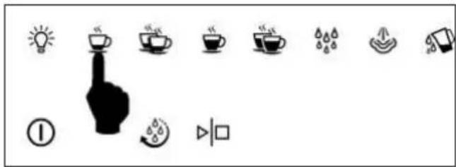 Fulgor Milano FCM 4509 TC WH - 12.PROGRAMACION DE LA CANTIDAD DE CAFÉ EN LA TAZA - 1