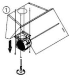 Fulgor Milano FCHI 900 X - INSTRUCTIONS POUR L'UTILISATION, L'ENTRETIEN ET L'INSTALLATION DE LA HOTTE. - 24