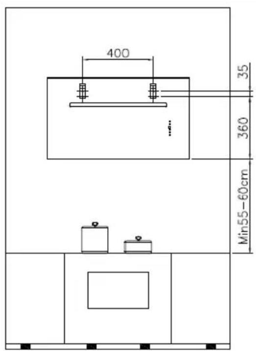 Fulgor Milano FCHI 900 X - INSTRUCTIONS POUR L'UTILISATION, L'ENTRETIEN ET L'INSTALLATION DE LA HOTTE. - 4