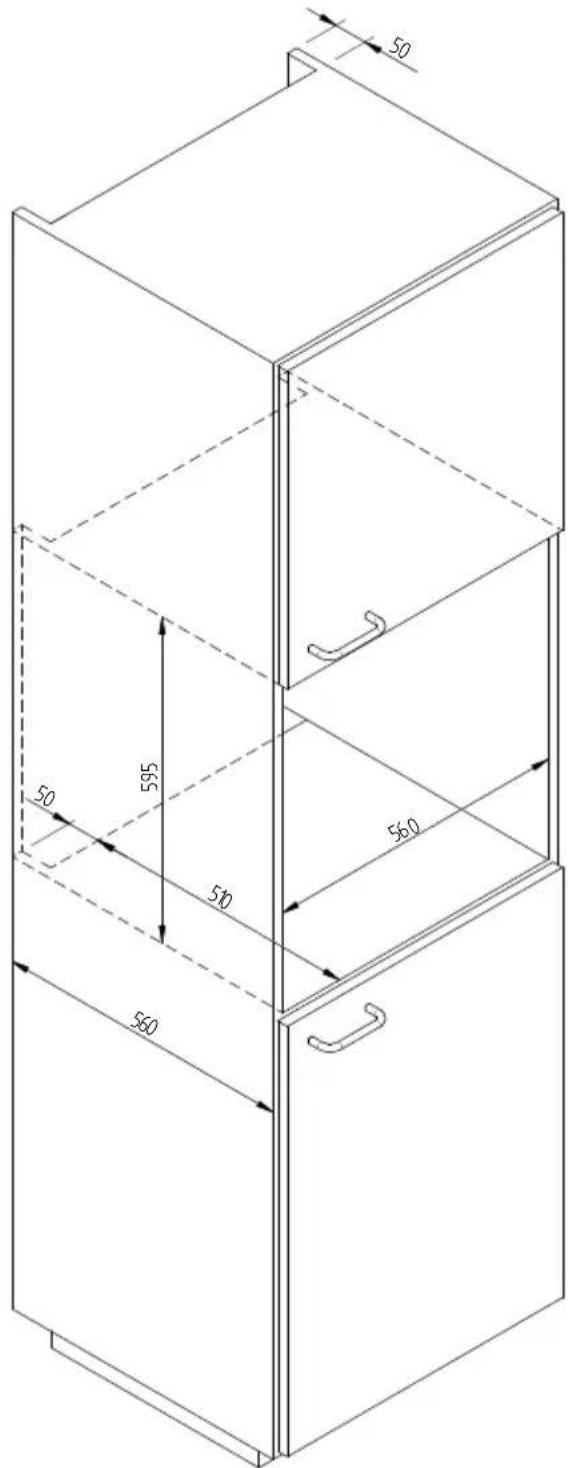 Fulgor Milano LWD 15 BK - AVEC UN FOUR PAR 480 - 1