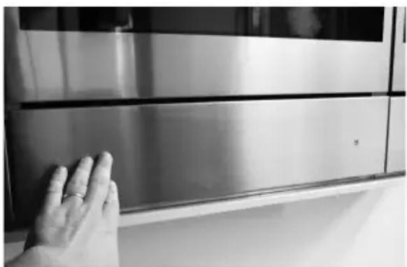 Fulgor Milano LWD 15 BK - OPENING TOF THE DRAWER - 1