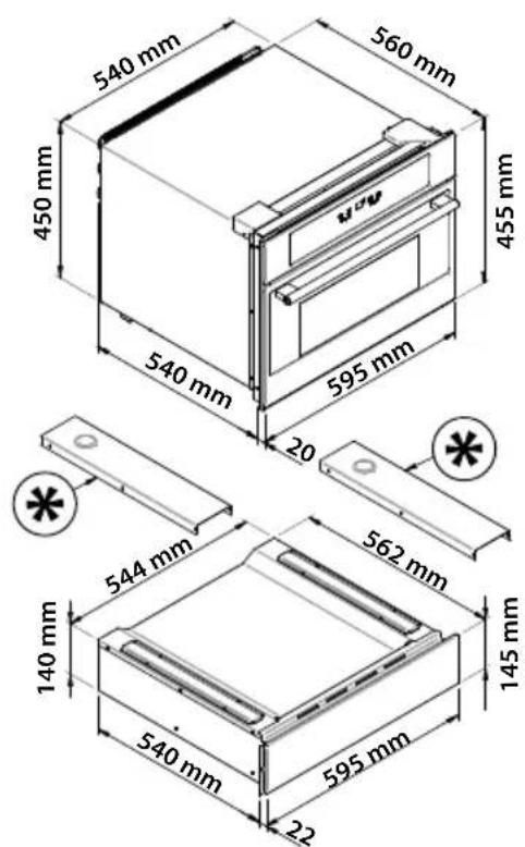 Fulgor Milano FWC 4522 TC ME - STRUCTURE ET DESCRIPTION - 7