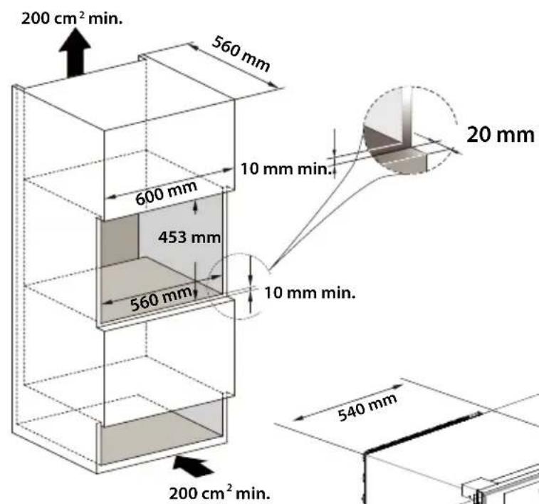 Fulgor Milano FWC 4522 TC ME - STRUCTURE ET DESCRIPTION - 4