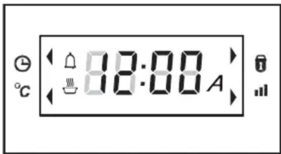 Fulgor Milano FQO 6010 P MT X - Ajuste de la hora - 1