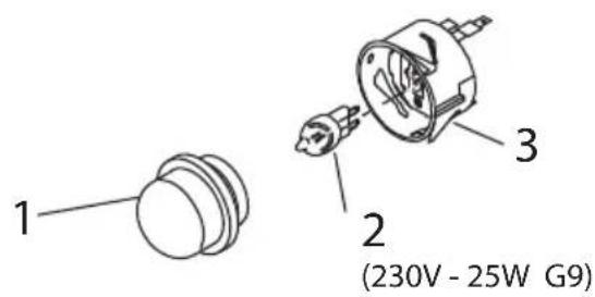 Fulgor Milano FQO 6010 P MT X - ATTENZIONE - 1