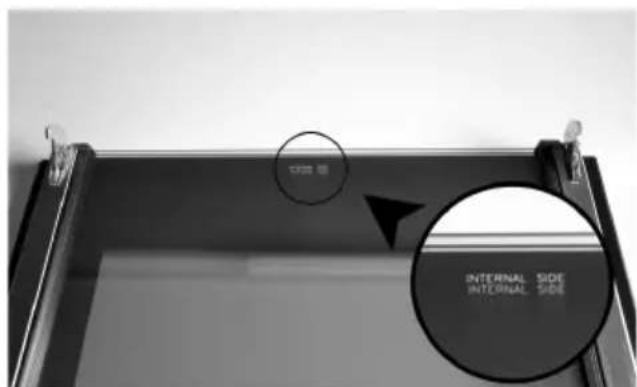Fulgor Milano FQO 6010 P MT X - Come smontare i vetri interni della porta panoramicica “ FULL GLASS” - 6