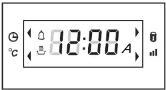 Fulgor Milano FQO 6010 P MT X - Impostazione dell'orologio - 1