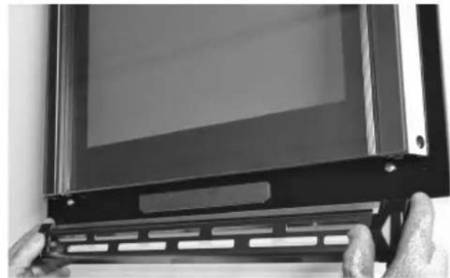 Fulgor Milano FQO 6010 P MT X - How to remove the inner glass of the "FULL GLASS" panoramic door - 2