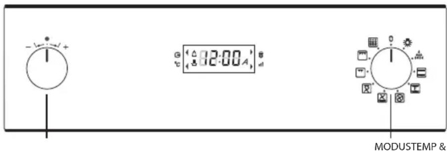 Fulgor Milano FQO 6010 P MT X - Beschrijving bedieningspaneel ("EXTRA SMALL") - 1