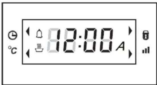 Fulgor Milano FQO 6010 P MT X - Setting the time of day - 1