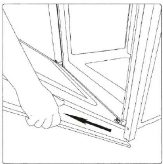 Fulgor Milano FQO 6010 P MT X - Demontage de la porte du four - 1