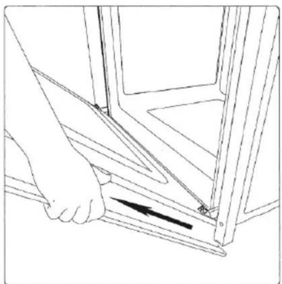 Fulgor Milano FQO 6010 P MT X - Desmontaje de la puerta del Horno - 1