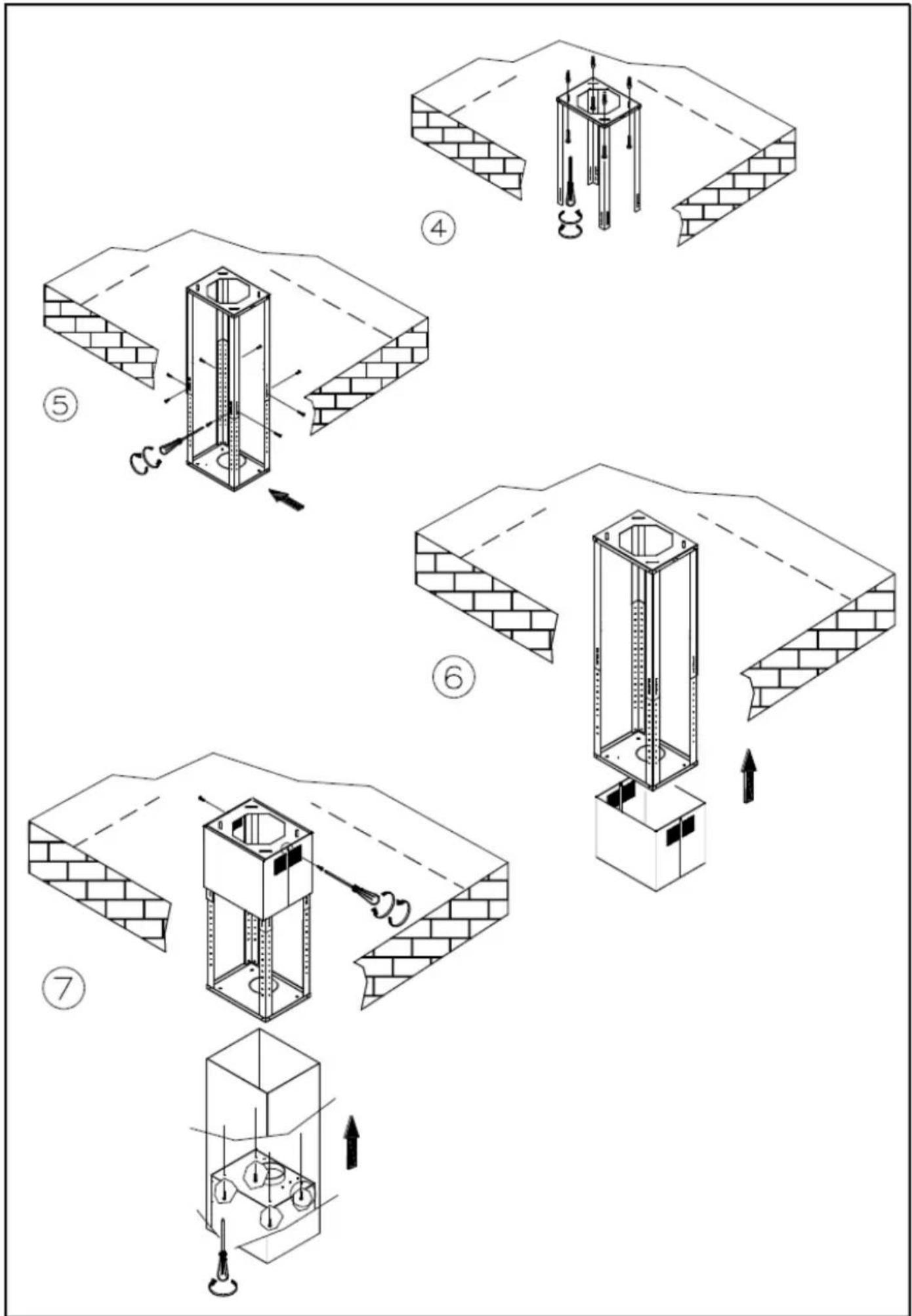 Fulgor Milano FQHI 1200 X - BEDIENUNGS-, WARTUNGS- UND INSTALLATIONSHANDBUCH ABZUGSHAUBE - 67