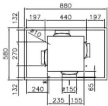 Fulgor Milano FQHI 1200 X - BEDIENUNGS-, WARTUNGS- UND INSTALLATIONSHANDBUCH ABZUGSHAUBE - 9