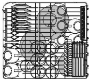 Fulgor Milano FDW82102 - CESTELLO SUPERIORE - 1
