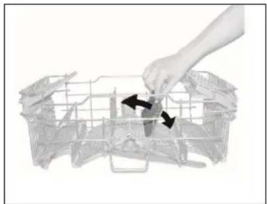 Fulgor Milano FDW82102 - LOADING THE UPPER BASKET - 6