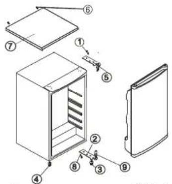 BAUKNECHT KR 185 A++ - 06pbzaneHa BpaTnKkata Ha BbTpewHOTO OTdelenHe - 1