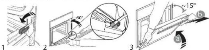 BAUKNECHT BAR2 KN5V2 IN - AUSBAU UND ERNEUTES ANBRINGEN DER TÜR - 1