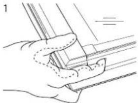 BAUKNECHT BAR2 KN5V2 IN - CLICK &amp; CLEAN - CLEANING THE GLASS - 1