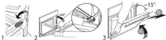 BAUKNECHT BAR2 KN5V2 IN - RIMOZIONE E MONTAGGIO DELLA PORTA - 1