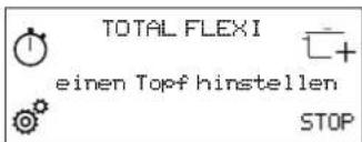 BAUKNECHT CTAC 8905AFS AL - Aktivieren der Funktion Total flexi: - 2