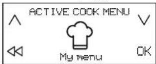 BAUKNECHT CTAC 8905AFS AL - Per attivare la funzione My menu: - 1